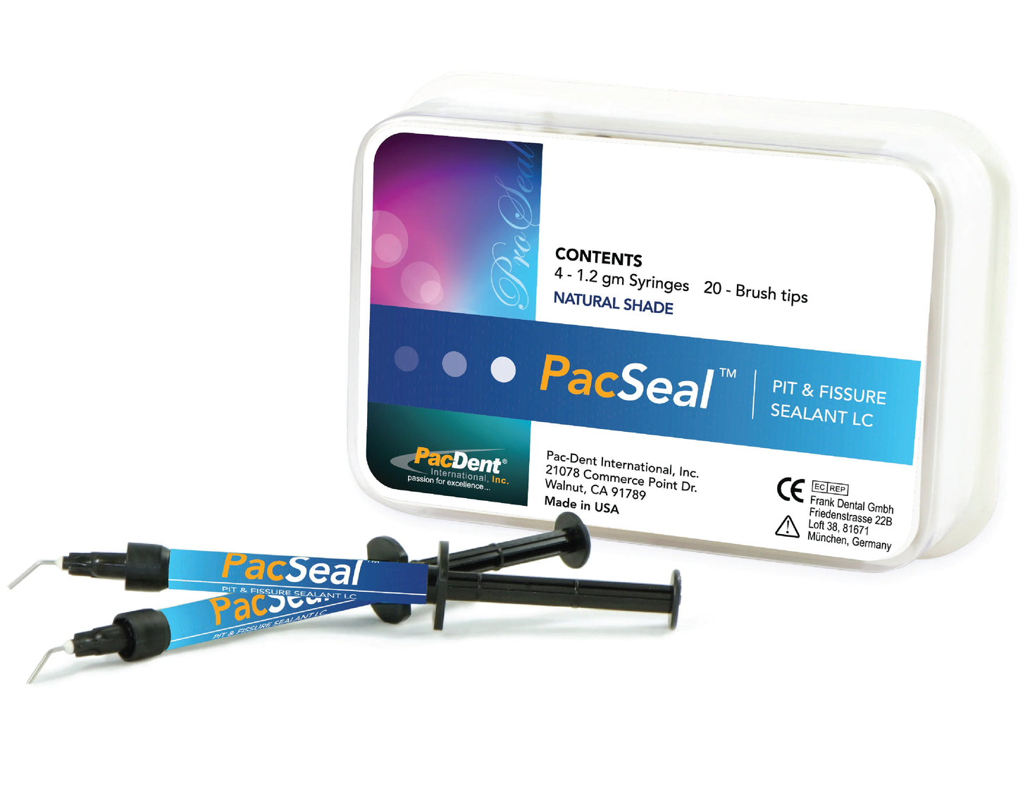 PacSeal Pit & Fissure Sealant 4pk